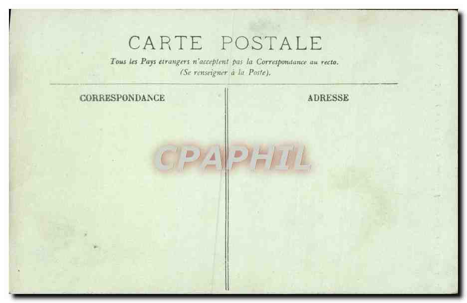 CPA Paris Saint Germain l'Auxerrois Detail des porches — Rückseite