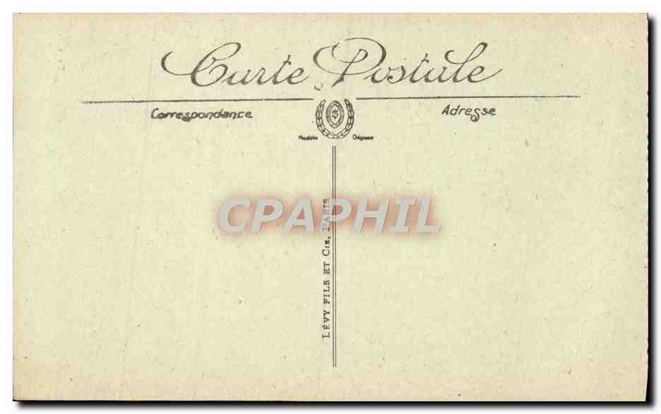 CPA Avignon Palais Papes Plafond de la Chapelle St Martial Mateo Giovanetti  — Verso