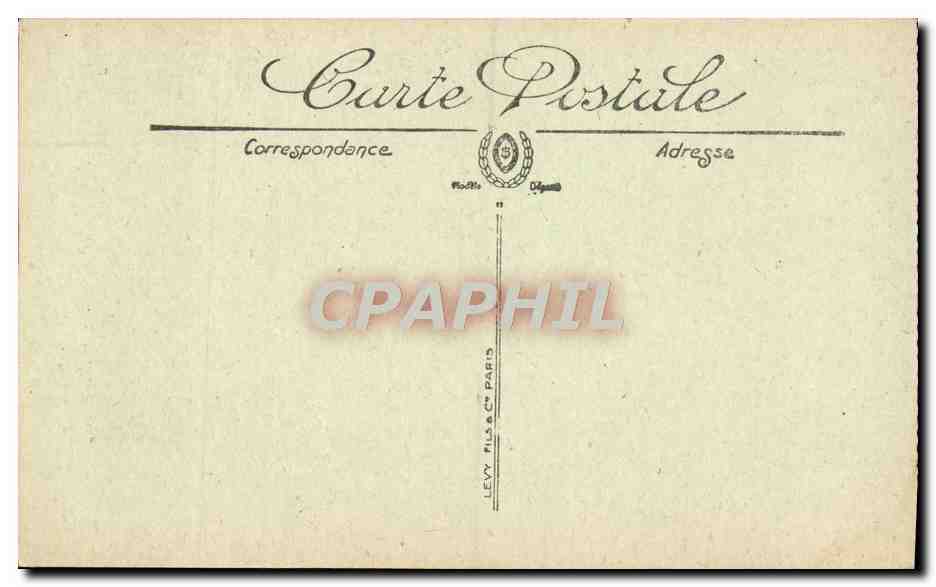 CPA Avignon Palais Papes Plafond de la Chapelle St Marital — Verso