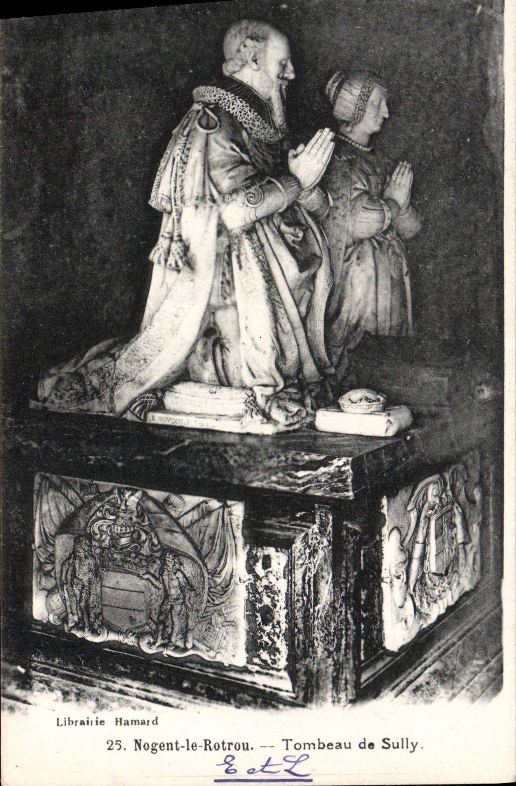 Tombeau de Sully — Nogent-le-Rotrou — Librairie Hamard, n°25