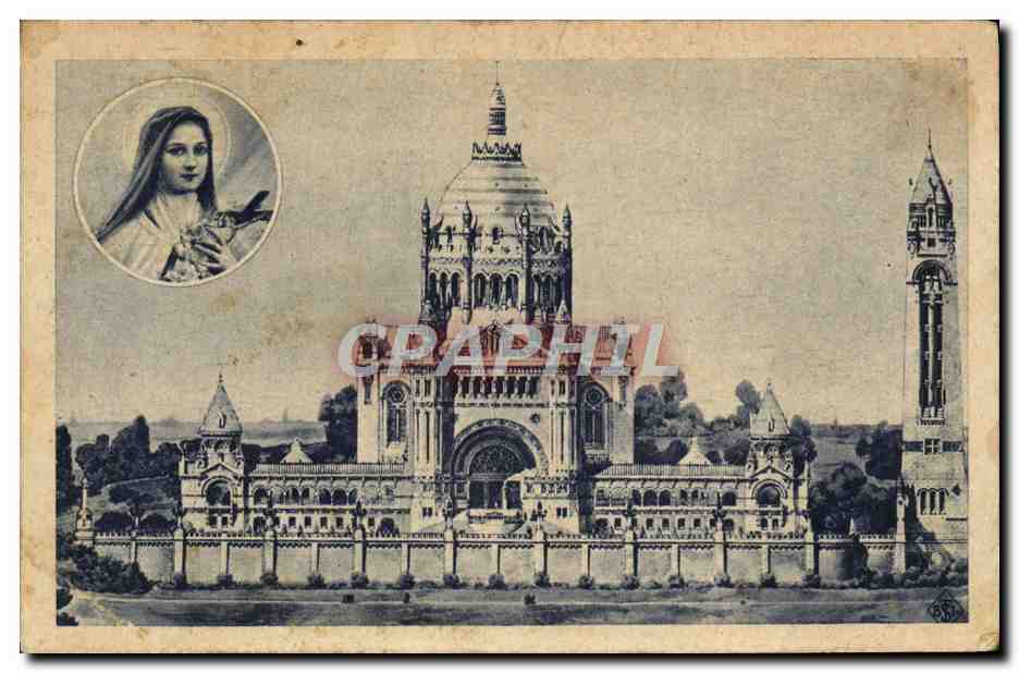 CPA La Basilique De Lisieux Vue Generale du Projet