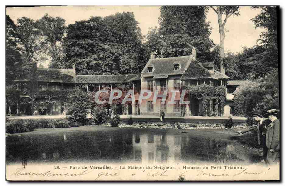 CPA Parc de Versailles La Maison du Seigneur Hameau du Petit Trianon