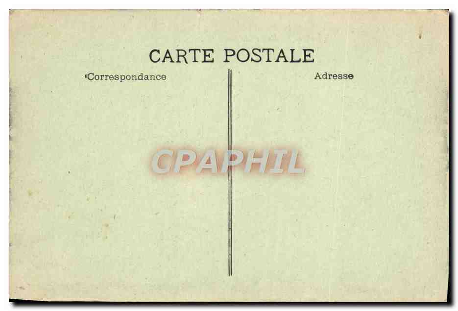 CPA Marseille Le Prado Vu de la Plage Tramway — Rückseite