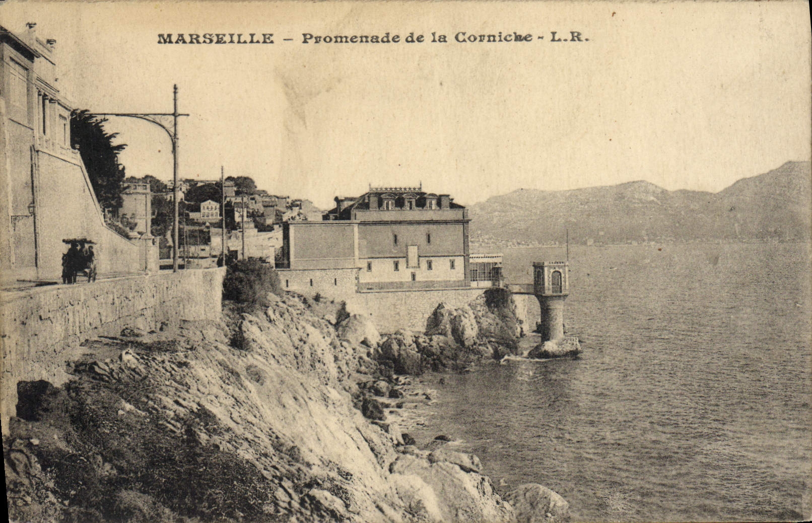 CPA Marseille Promenade de la Corniche