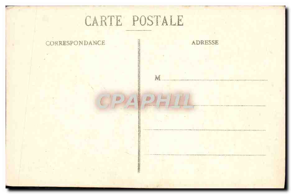 CPA Marseille Entree Du Vieux Port Et Pont transbordeur — Verso