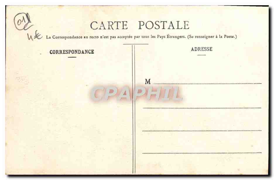 CPA Tombeau du Cure d'Ars Interieur de L'Eglise — Rückseite