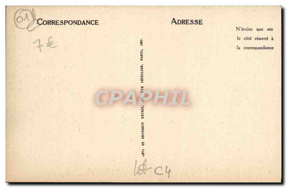 Environs de BELLEGARDE — Pont du Moulin-des-Pierres sur la Valserine (long. 80 m., haut. 64 m.) — Dor, ing. — LL — Reverso