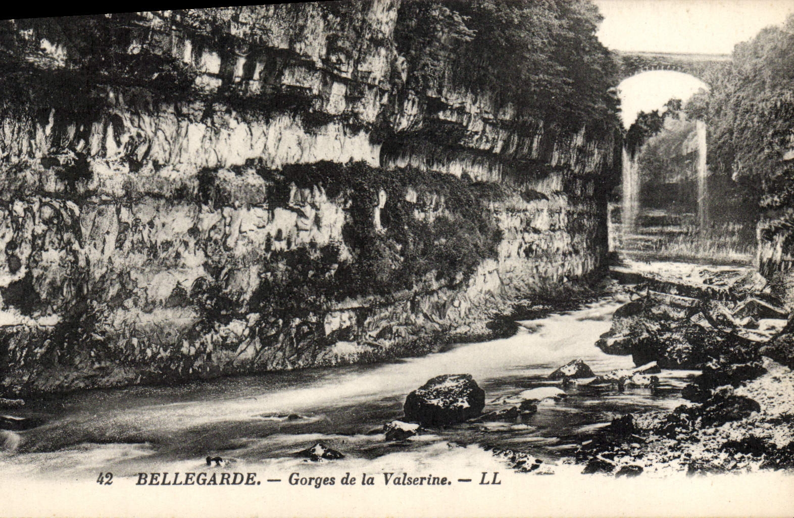 CPA Environs De Bellegarde Gorges de la Valserine