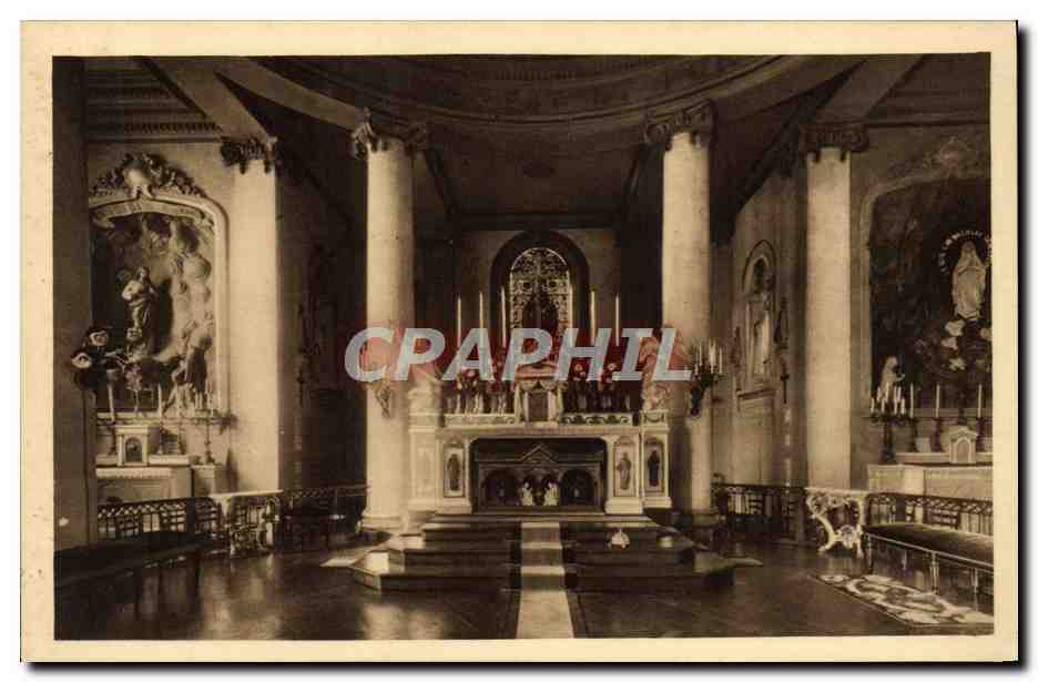 CPA Lisieux Abbaye des Benedictines Sanctuaire de la chapelle dans laquelle Ste Therese de l'Enfant Jesus communion