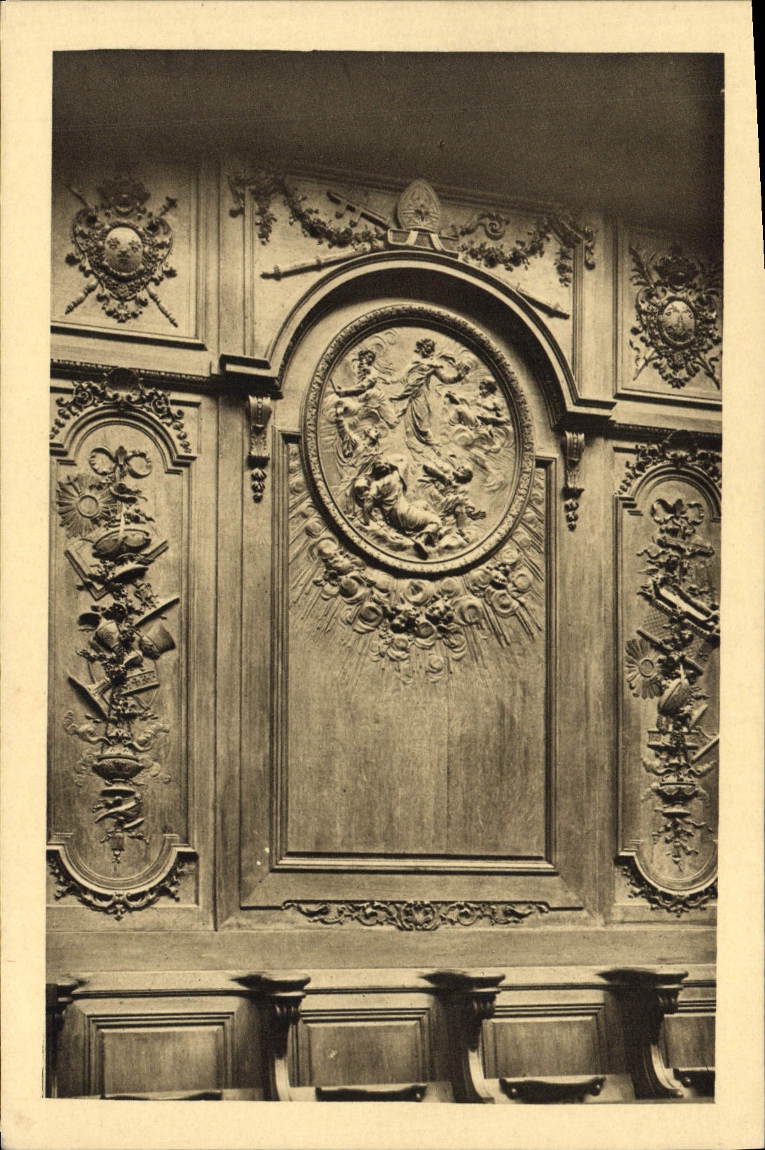 CPA Orleans La Cathedrale Eglise Saint Croix Les boiseries 
