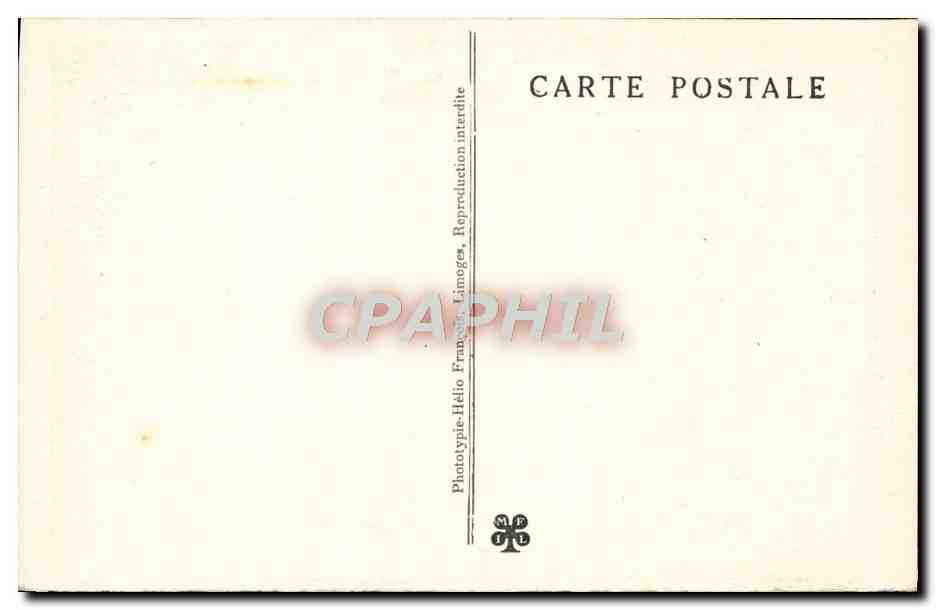 Puits de PADIRAC (Lot) — Natürlicher Damm des Obersees und exzentrische Stalaktiten — Phototypie-Hélio-Francis, Limoges — Rückseite