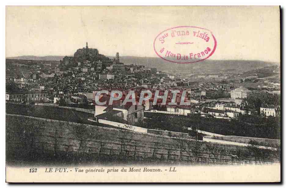 CPA Le Puy Vue generale Prise du Mont Rouzon