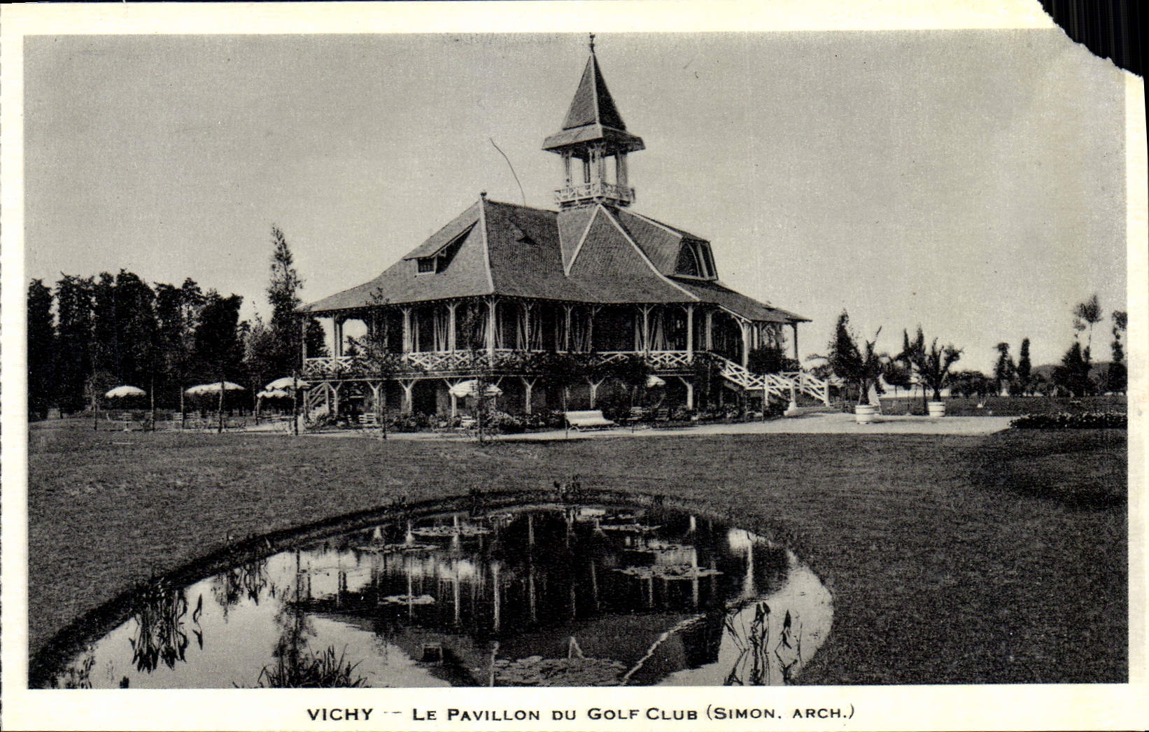 CPA Vichy Le Pavillon Du Golf Club 