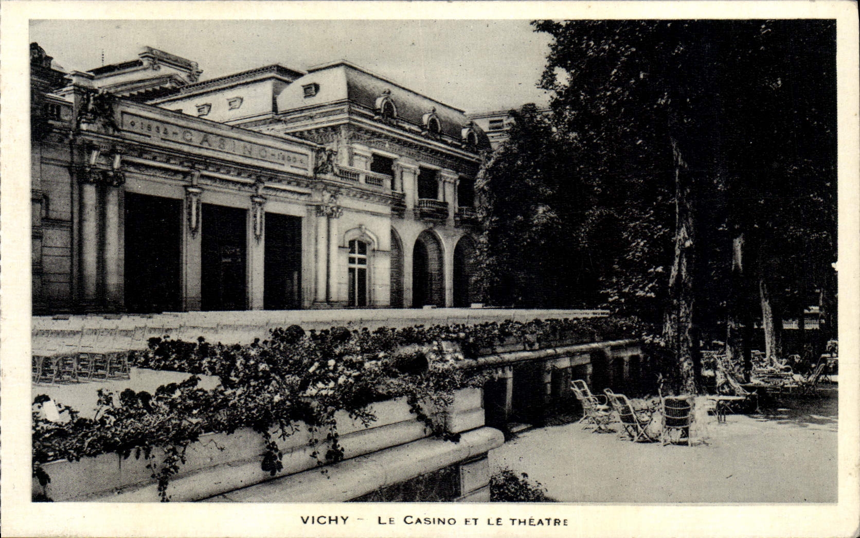 Vichy — Das Casino und das Theater — Verlag unbekannt