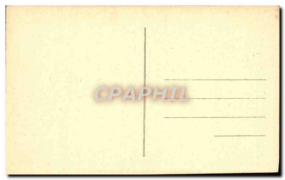 CPA Marseille L'Anse du Prophete — Verso