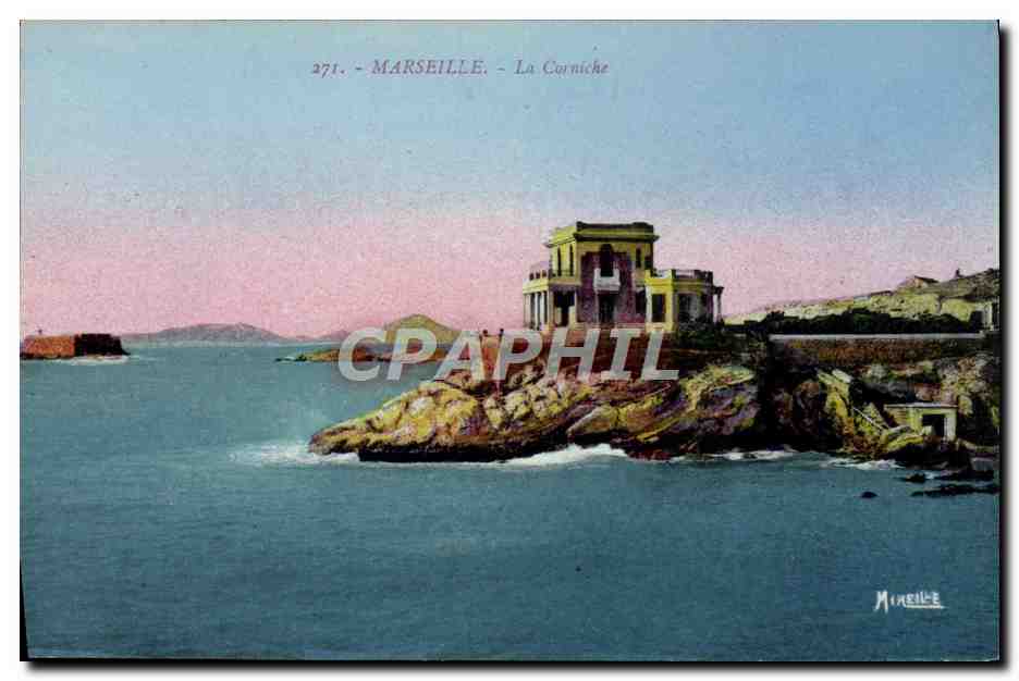 CPA Marseille La Corniche