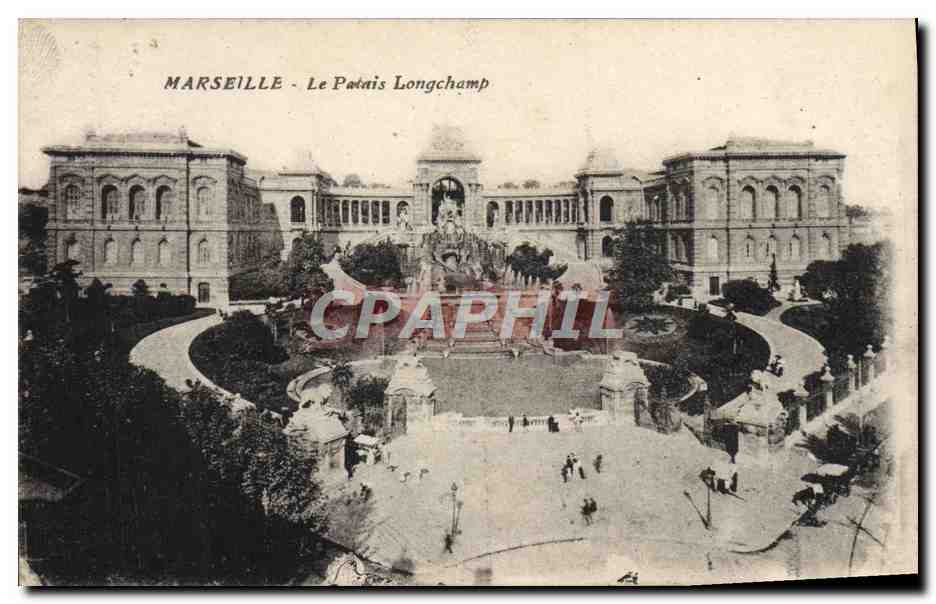 CPA Marseille Le Palais Longhcamp