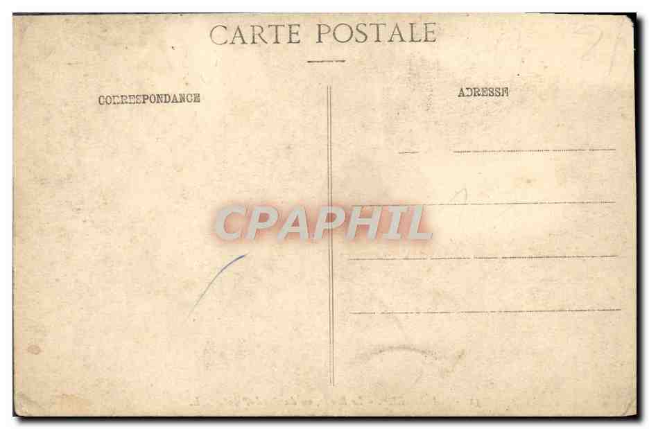 CPA Marseille Le Prado Vu Du Rond Point — Rückseite