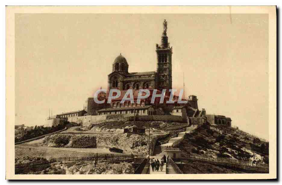 CPA Marseille ND De La Garde La Basilique