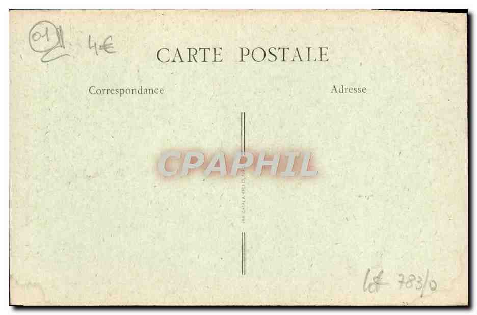 Umgebung von Bellegarde - Der Rhône und das alte französische Donanes-Postamt — L'Ain Illustré n°33 — Rückseite