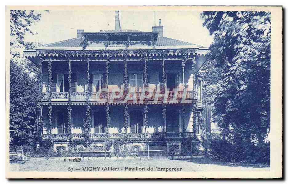 CPA Vichy Pavillon De I'Empereur