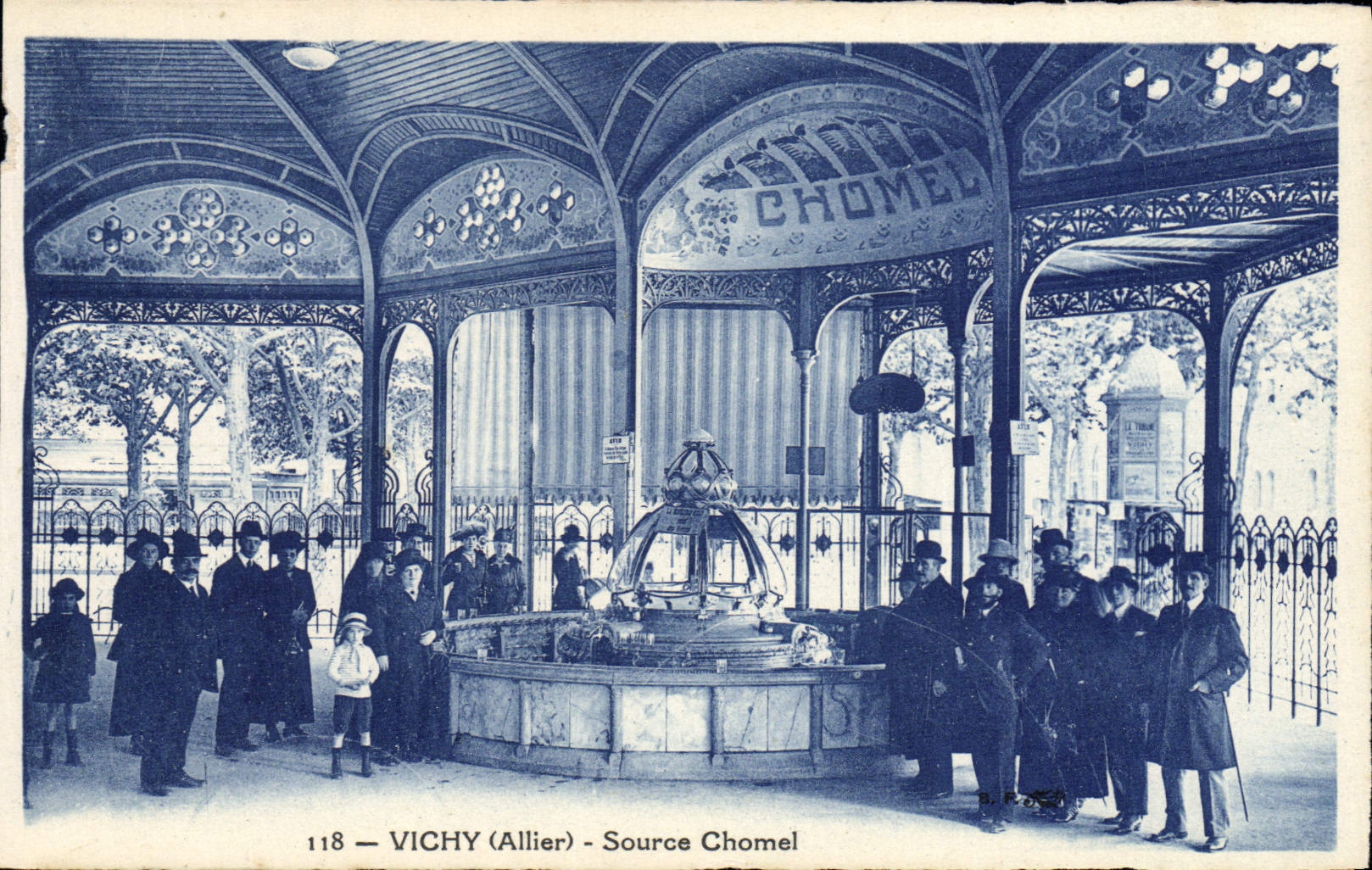 CPA Vichy Source Chornel