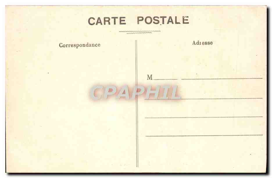 CPA Marseille Chateau d'If Bateaux Voiliers Phare — Verso