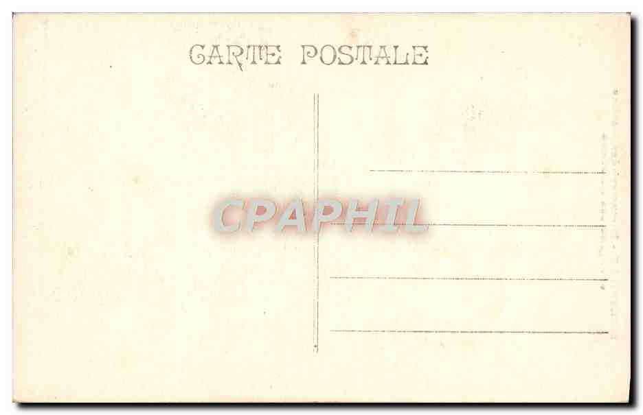 CPA Marseille Monument Des Mobiles — Rückseite