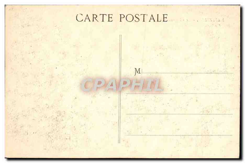 CPA Marseille Le Chateau d'If Bateau Voilier  — Rückseite