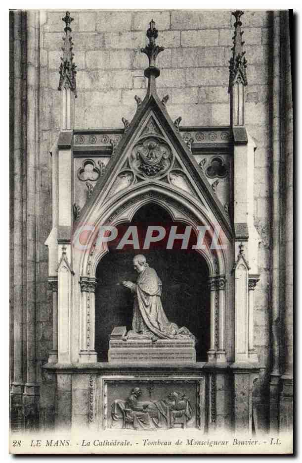 CPA Le Mans La Cathedrale Tombeau De Monseigneur Bouvier