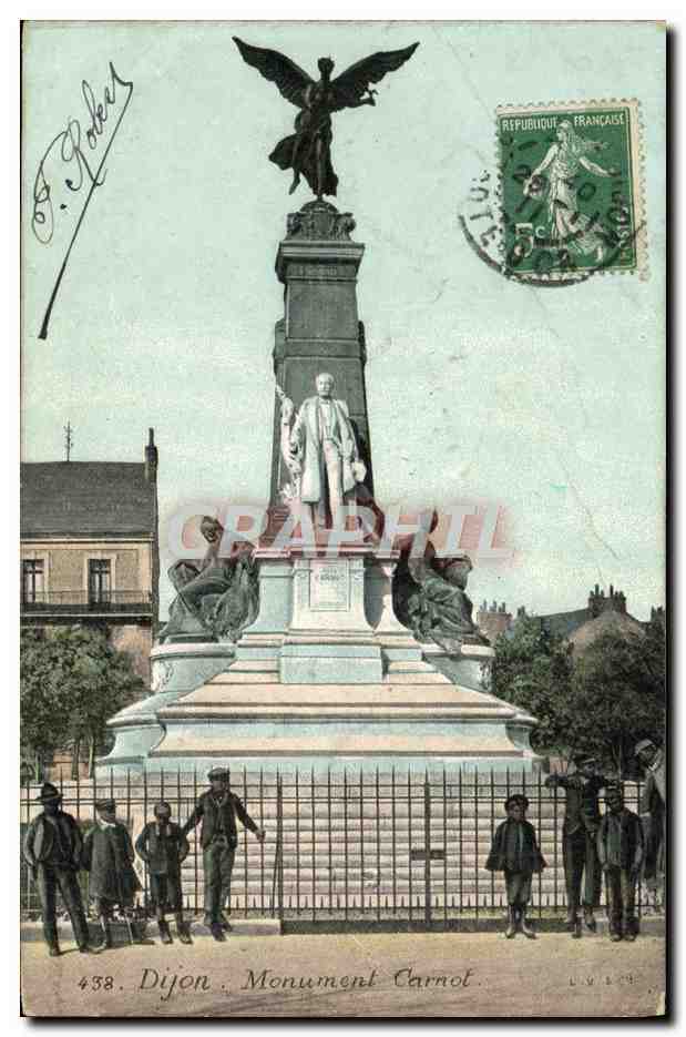 CPA Dijon Monument Carnot