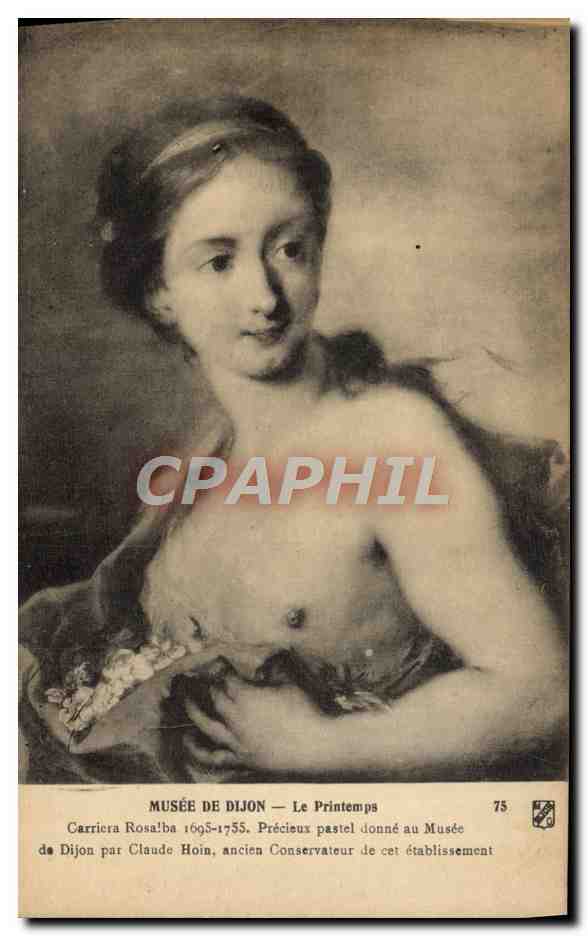 CPA Dijon Musee Le Printemps Carriere Rosalba 