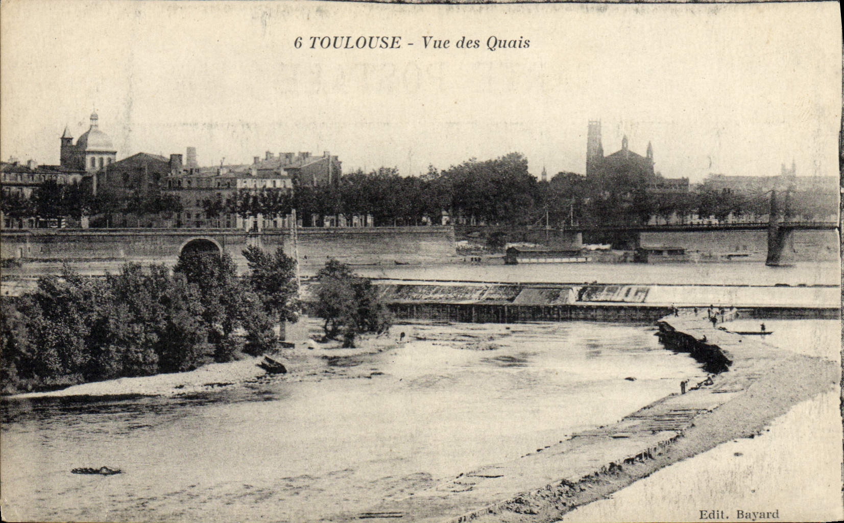 Toulouse - Vue des Quais — Edit. Bayard