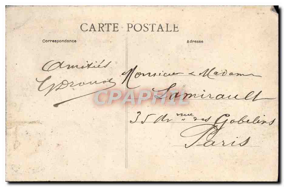 CPA L'Auvergne Pittoresque Vallee De Chaudefour Vue generale prise du Puy Ferrand — Verso