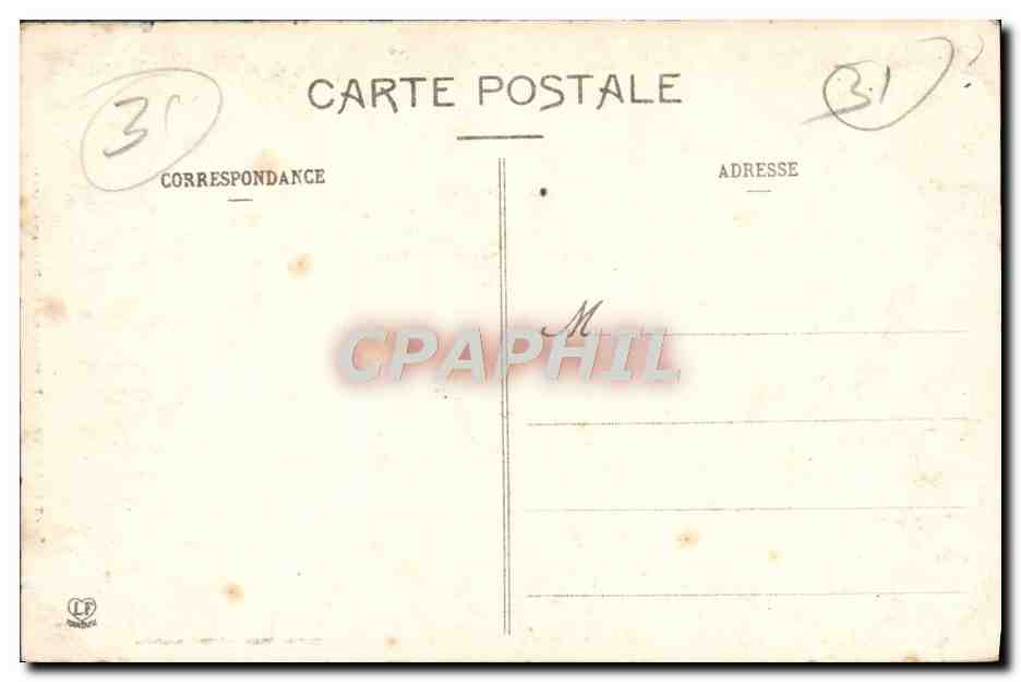 Toulouse - Portail de la Dalbade (1587) — éditeur LF, n° de série 31 — Reverso
