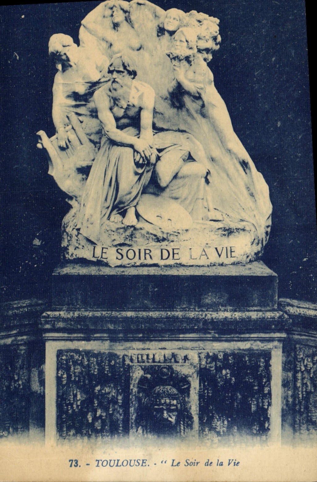 CPA Toulouse Le Soir De La Vie