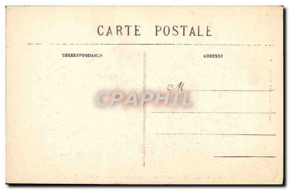 CPA Poitiers Le Baptistere Gallo Romain Saint Jean  — Rückseite
