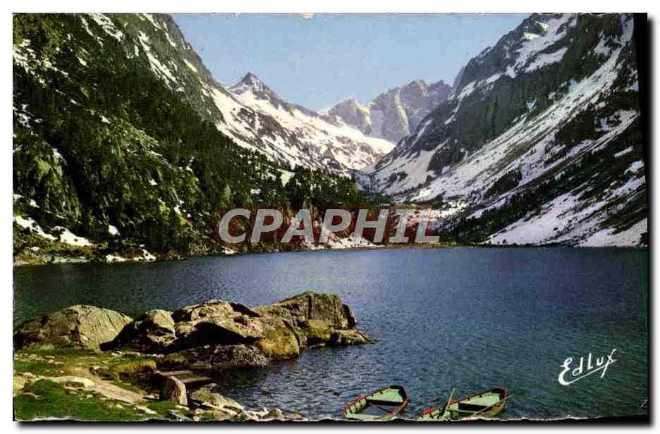 Lac de Gaube — Les Pyrénées — Éditeur Edlux