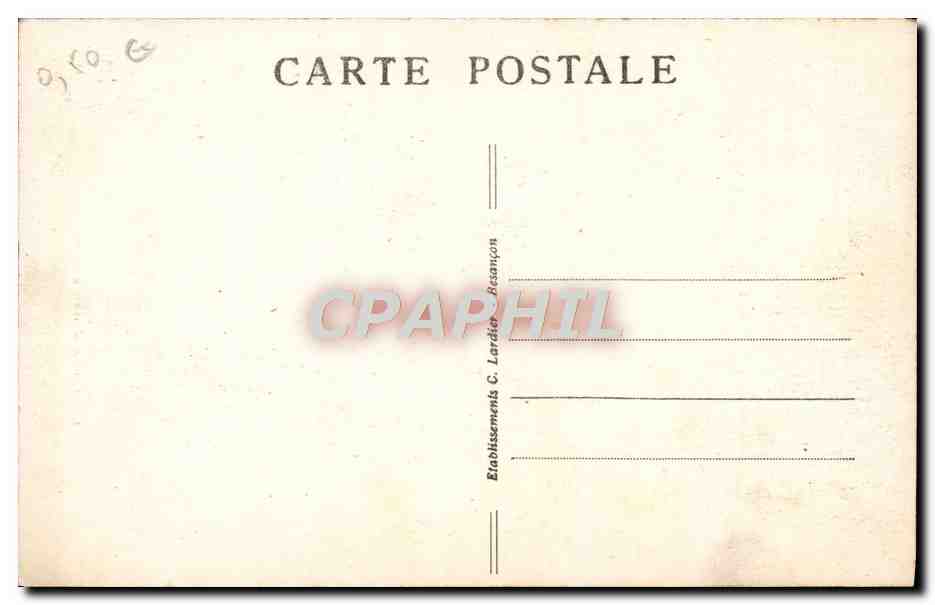 CPA Luxeuil Les Bains Ermitage De Saint Valbert — Verso