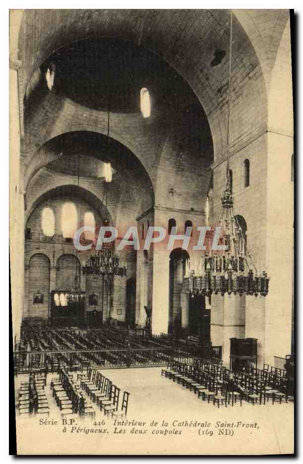 Intérieur de la Cathédrale Saint-Front — Périgueux — Série B.P. n°446