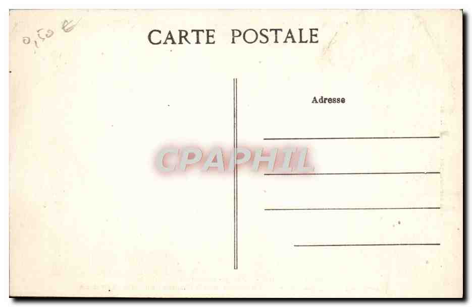 CPA Poitiers Eglise Notre Dame La Grande Sarcophage du tombeau de Marie d'Ambroise dans la chapelle Sainte Anne — Verso