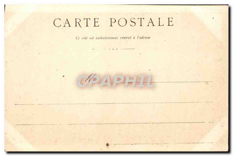 CPA Toulouse Eglise St Cernin Interieur Sernin  — Verso