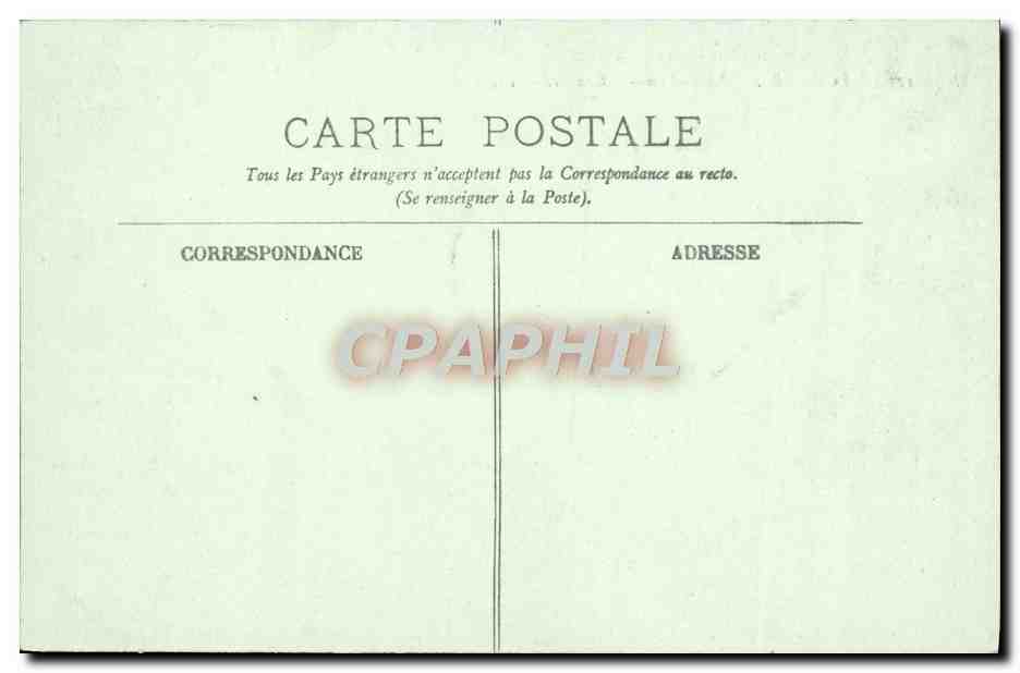 CPA Poitiers Notre Dame La Grande — Rückseite