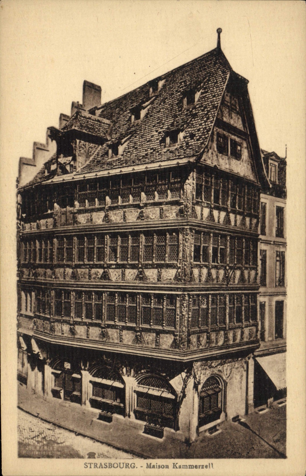 CPA Strasbourg Maison Kammerzell