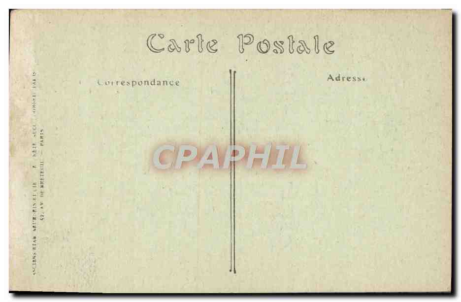 CPA Ancienne Abbaye De Jumieges Le Passage Charles VII — Rückseite