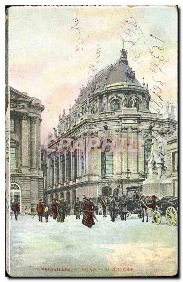 CPA Versailles Falais La Chapelle
