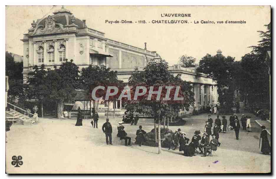 Châtelguyon — Le Casino, vue d'ensemble — L'Auvergne, Puy-de-Dôme