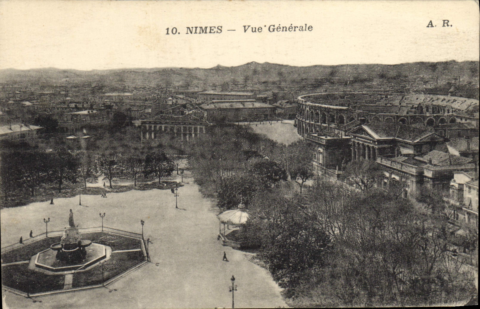 Nîmes — Vue Générale — A.R.
