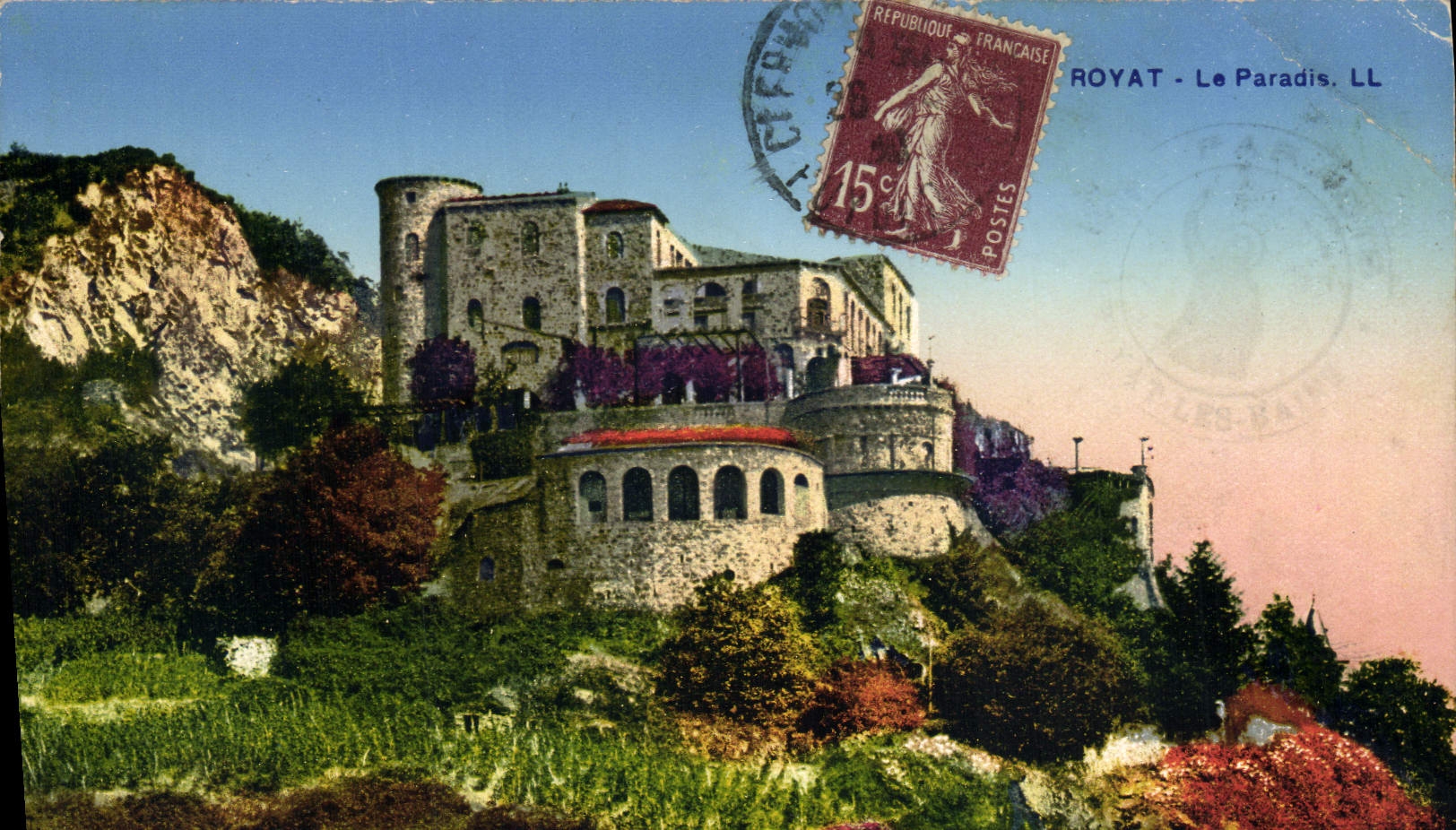 CPA Royat Le Paradis