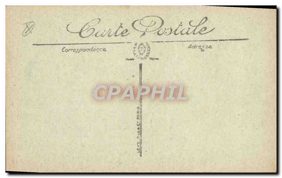 CPA Bordeaux La Tour Pey Berland — Verso